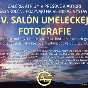 Pozvánka 5. salón umeleckej fotografie